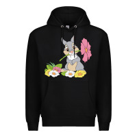 Black thumper Premium Hoodie - linhVisuals