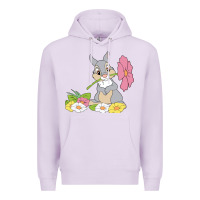 Lilac thumper Premium Hoodie - linhVisuals