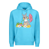 Ocean Blue thumper Premium Hoodie - linhVisuals