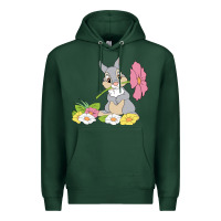Sports Green thumper Premium Hoodie - linhVisuals