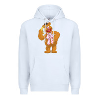 White gonzo fozzie Premium Hoodie - linhVisuals