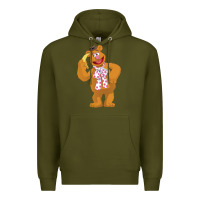 Army Green gonzo fozzie Premium Hoodie - linhVisuals