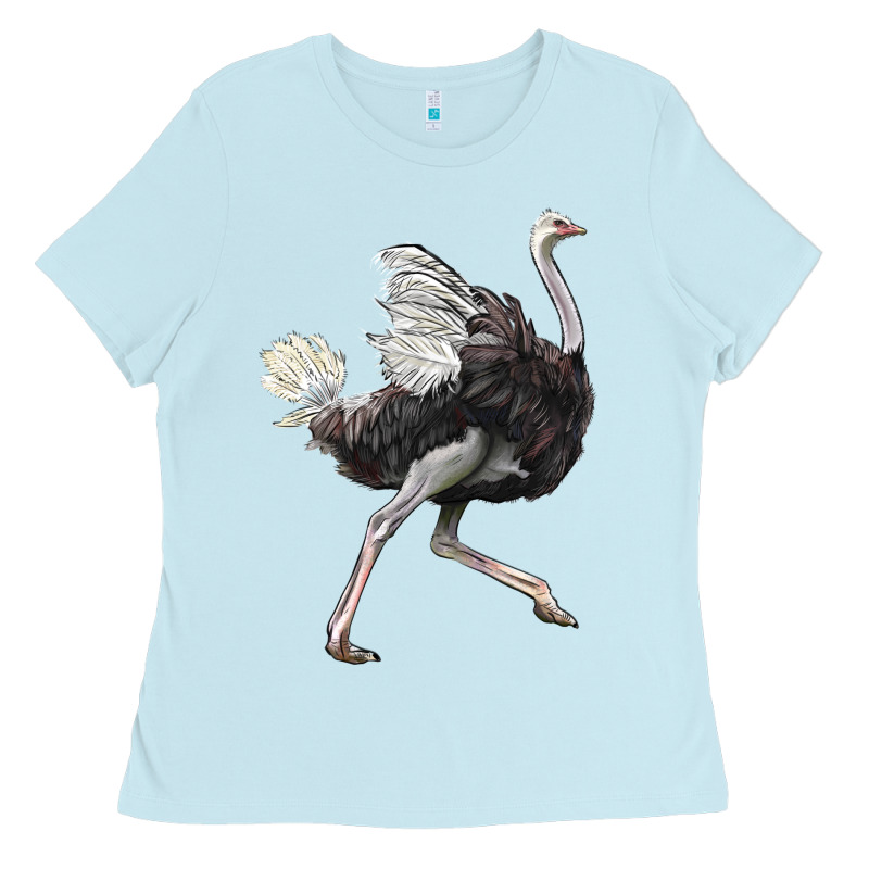 Ostrich Ladies Tee by LillyAllenDesigns | Teevron