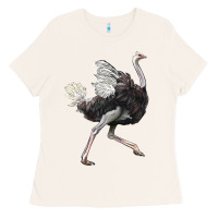 Bone Ostrich Ladies Tee - LillyAllenDesigns