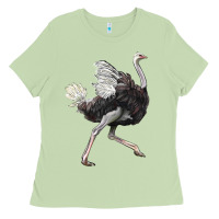 Matcha Ostrich Ladies Tee - LillyAllenDesigns