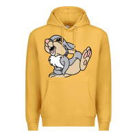 Mustard thumper Premium Hoodie - linhVisuals
