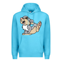 Ocean Blue thumper Premium Hoodie - linhVisuals