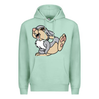 Seafoam thumper Premium Hoodie - linhVisuals