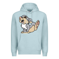 Blue Mist thumper Premium Hoodie - linhVisuals