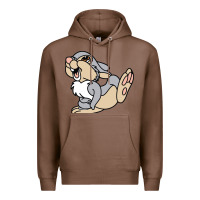 Chestnut thumper Premium Hoodie - linhVisuals
