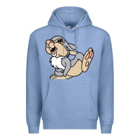 Colony Blue thumper Premium Hoodie - linhVisuals