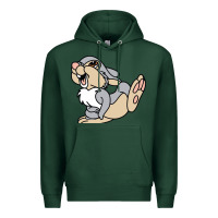 Sports Green thumper Premium Hoodie - linhVisuals