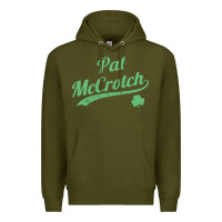 Army Green pat mccrotch funny st. patrick's day long sleeve t shirt Premium Hoodie - linhVisuals