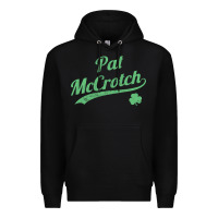 Black pat mccrotch funny st. patrick's day long sleeve t shirt Premium Hoodie - linhVisuals