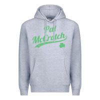 Heather Grey pat mccrotch funny st. patrick's day long sleeve t shirt Premium Hoodie - linhVisuals