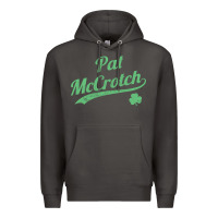 Smoke pat mccrotch funny st. patrick's day long sleeve t shirt Premium Hoodie - linhVisuals