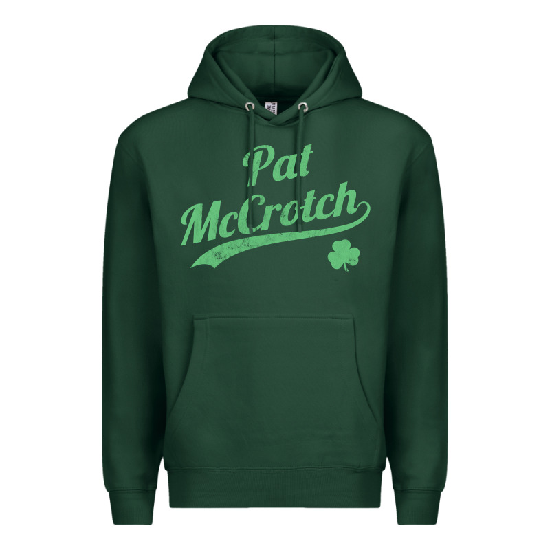 Pat Mccrotch Funny St. Patrick's Day Long Sleeve T Shirt Premium Hoodie by linhVisuals | Teevron
