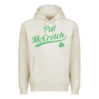 Oatmeal Heather pat mccrotch funny st. patrick's day long sleeve t shirt Premium Hoodie - linhVisuals