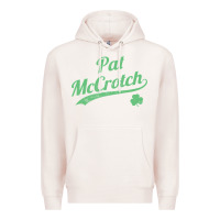Pale Pink pat mccrotch funny st. patrick's day long sleeve t shirt Premium Hoodie - linhVisuals