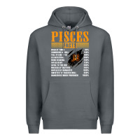 Rock pisces facts t shirt pisces birthday gifts Premium Hoodie - linhVisuals
