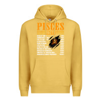 Antique Gold pisces facts t shirt pisces birthday gifts Premium Hoodie - linhVisuals