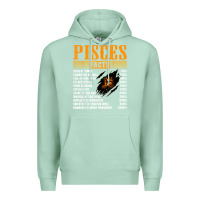 Seafoam pisces facts t shirt pisces birthday gifts Premium Hoodie - linhVisuals