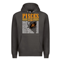 Smoke pisces facts t shirt pisces birthday gifts Premium Hoodie - linhVisuals