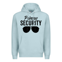 Blue Mist princess security dad boyfriend husband pregnancy t shirt Premium Hoodie - linhVisuals