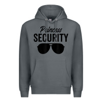 Rock princess security dad boyfriend husband pregnancy t shirt Premium Hoodie - linhVisuals