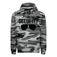 Slate Camo princess security dad boyfriend husband pregnancy t shirt Premium Hoodie - linhVisuals