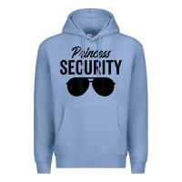 Colony Blue princess security dad boyfriend husband pregnancy t shirt Premium Hoodie - linhVisuals