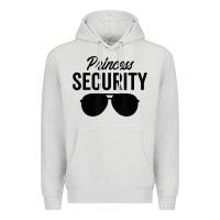 Dove Grey princess security dad boyfriend husband pregnancy t shirt Premium Hoodie - linhVisuals