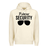 Sandshell princess security dad boyfriend husband pregnancy t shirt Premium Hoodie - linhVisuals