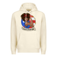 Sandshell puerto rican girl strong t shirt puerto rico pride boricua Premium Hoodie - linhVisuals