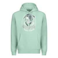 Seafoam santa muerte female deity mexican satanic dead sugar skull tank top Premium Hoodie - linhVisuals