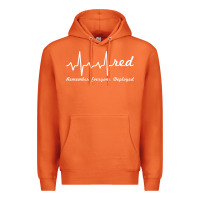 Carrot red friday military remember everyone deployed heartbeat t shirt Premium Hoodie - linhVisuals
