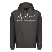 Smoke red friday military remember everyone deployed heartbeat t shirt Premium Hoodie - linhVisuals