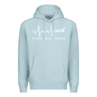Blue Mist red friday military remember everyone deployed heartbeat t shirt Premium Hoodie - linhVisuals