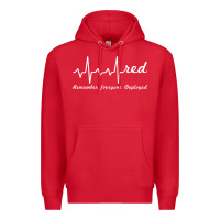 Red red friday military remember everyone deployed heartbeat t shirt Premium Hoodie - linhVisuals