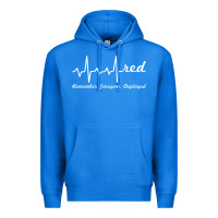 True Royal red friday military remember everyone deployed heartbeat t shirt Premium Hoodie - linhVisuals