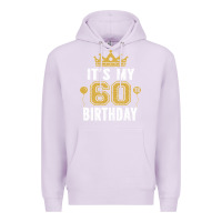 Lilac it's my 60th birthday gift for 60 years old man and woman t shirt Premium Hoodie - linhVisuals