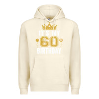 Sandshell it's my 60th birthday gift for 60 years old man and woman t shirt Premium Hoodie - linhVisuals