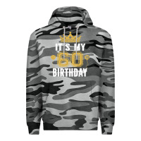 Slate Camo it's my 60th birthday gift for 60 years old man and woman t shirt Premium Hoodie - linhVisuals