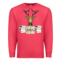 Cardinal Yes Mama I Am Studying Right Now, Deer Premium Sweatshirt - Bettercallsaul