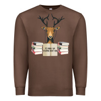 Chestnut Yes Mama I Am Studying Right Now, Deer Premium Sweatshirt - Bettercallsaul