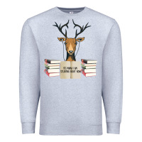 Heather Grey Yes Mama I Am Studying Right Now, Deer Premium Sweatshirt - Bettercallsaul