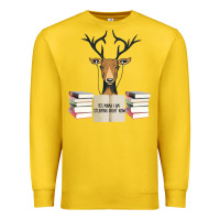 Lemon Yes Mama I Am Studying Right Now, Deer Premium Sweatshirt - Bettercallsaul