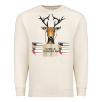 Yes Mama I Am Studying Right Now, Deer Premium Sweatshirt | Teevron