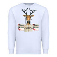 White Yes Mama I Am Studying Right Now, Deer Premium Sweatshirt - Bettercallsaul