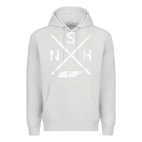 Dove Grey vintage nashville retro nsh cross t shirt Premium Hoodie - linhVisuals